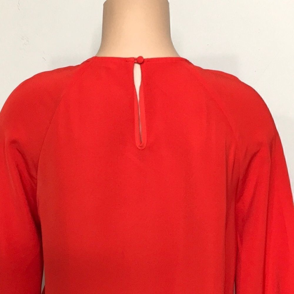 Red stretch blouse. New - Picture 7 of 10